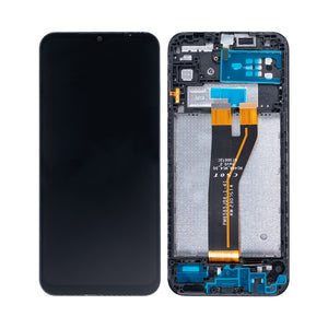Écran et numériseur Samsung Galaxy M14 5G M146B avec cadre noir Soft-OLED