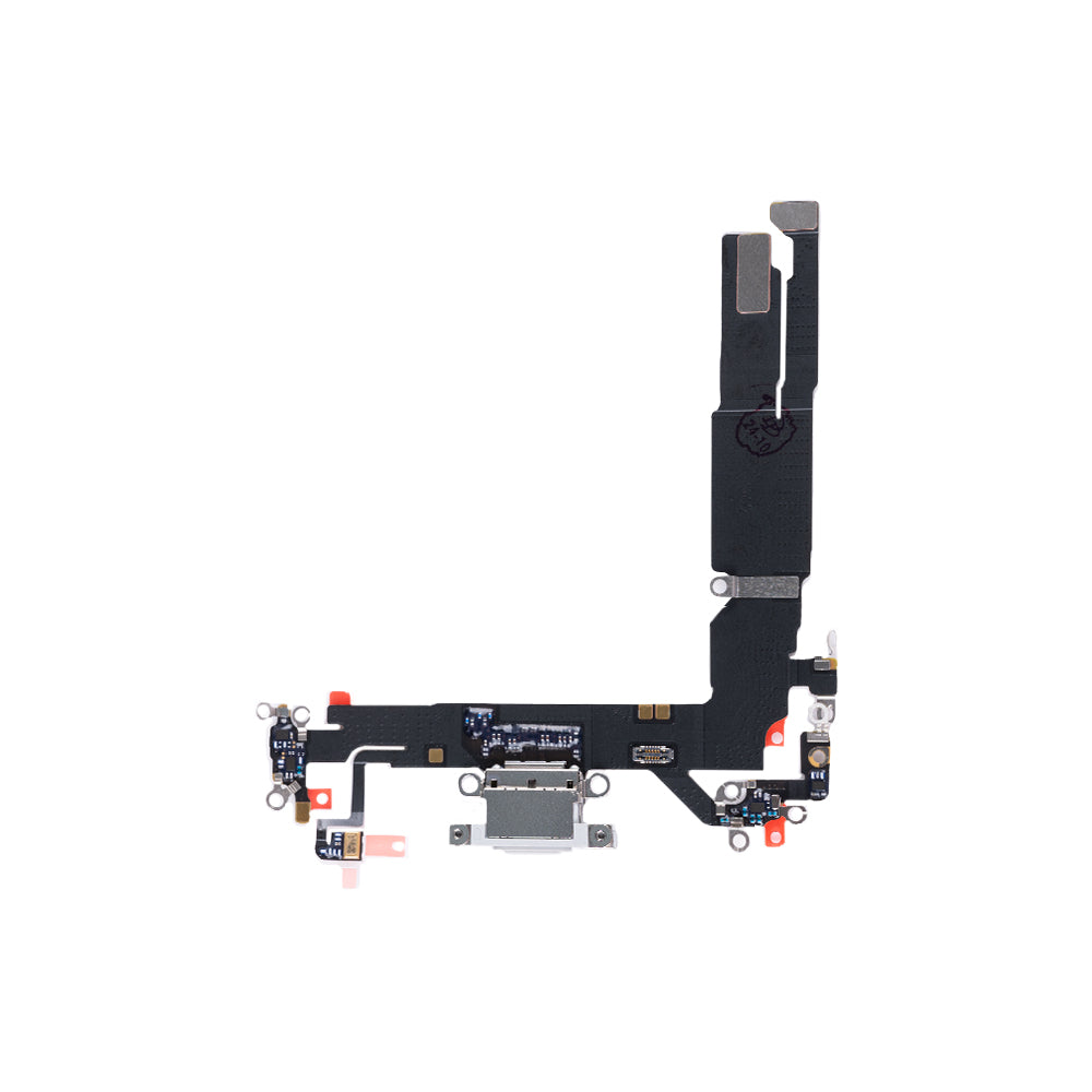 For Apple iPhone 16 System Charging Flex White Pulled