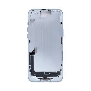For Apple 15 Plus Cadre central bleu OEM