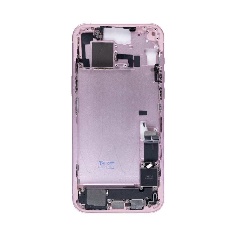 For Apple 15 Plus Cadre central rose OEM