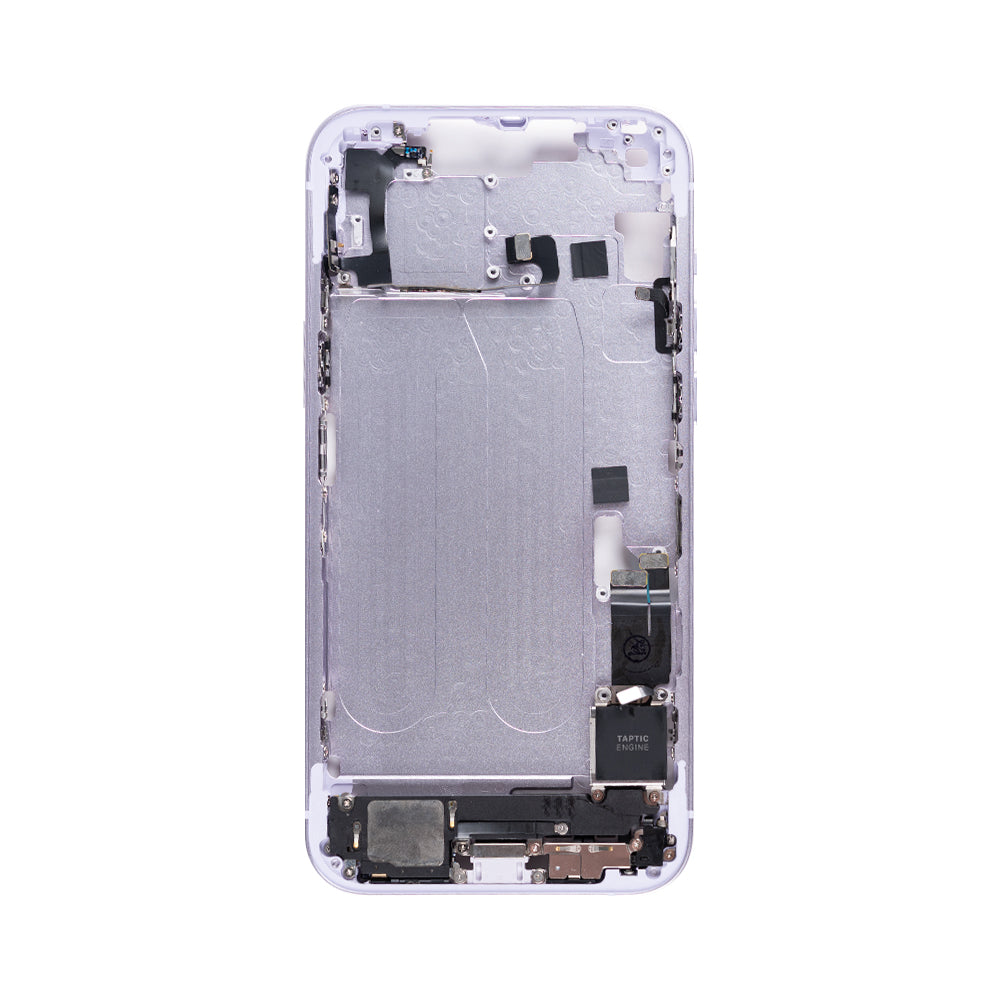 For Apple 14 Plus Cadre central violet OEM