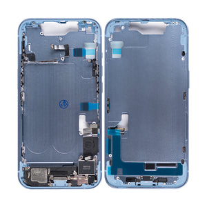 For Apple 14 Cadre central bleu OEM