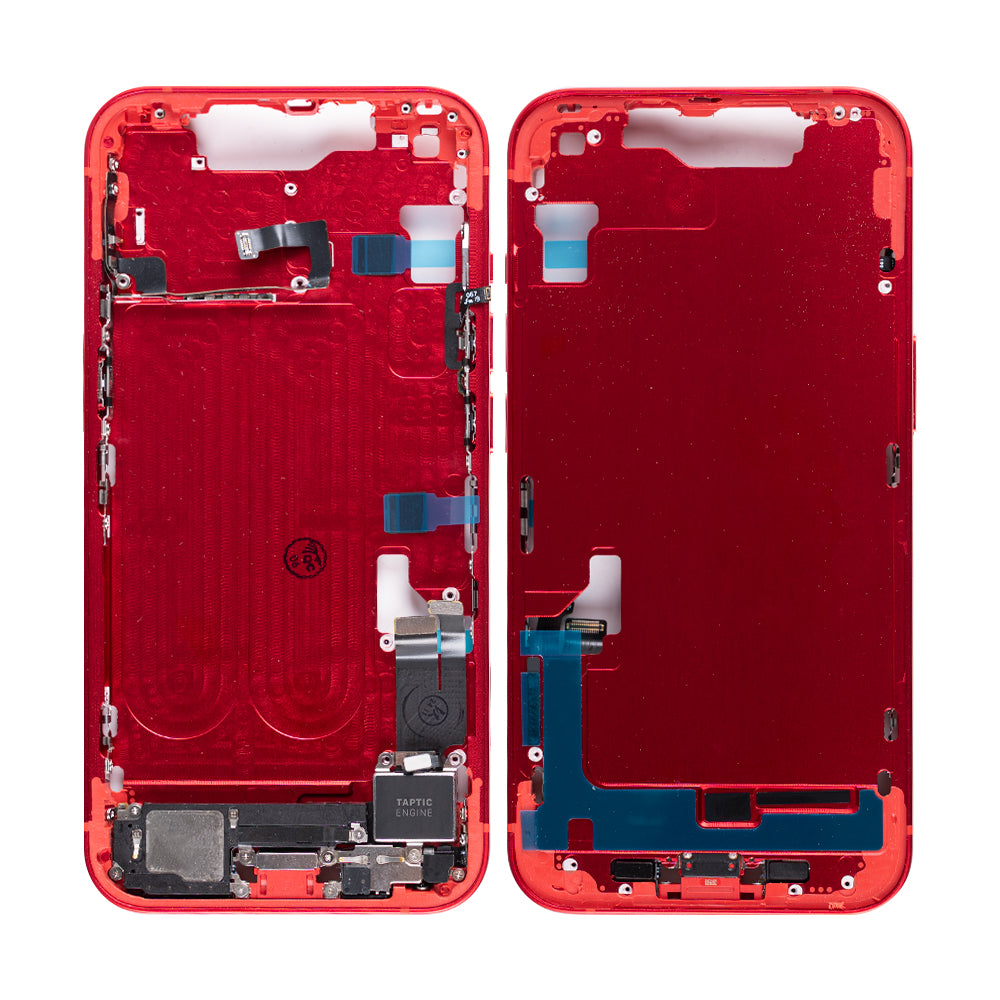 For Apple 14 Cadre central rouge OEM