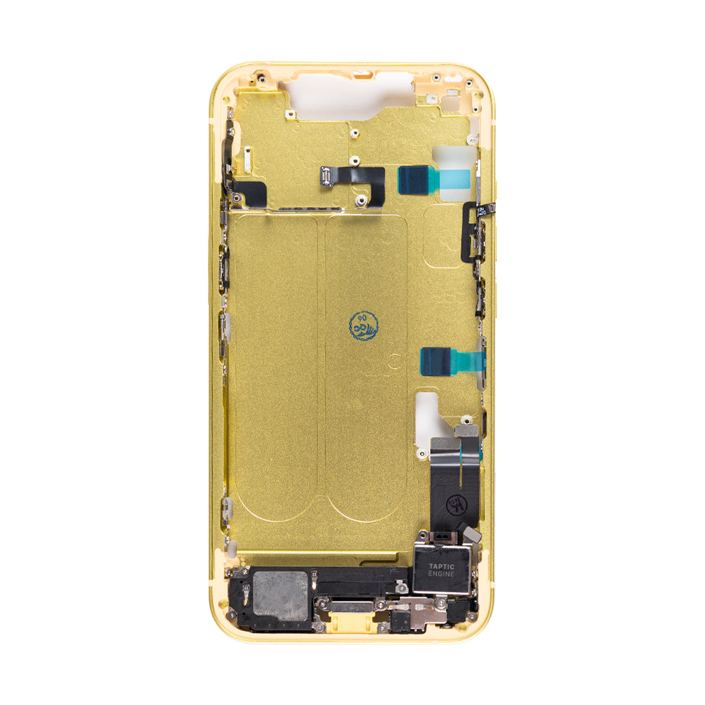 For Apple 14 Cadre central jaune OEM