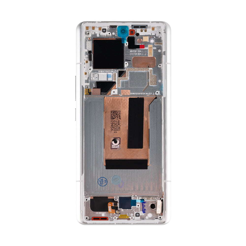 Écran et numériseur Xiaomi 13 Ultra avec cadre blanc OEM