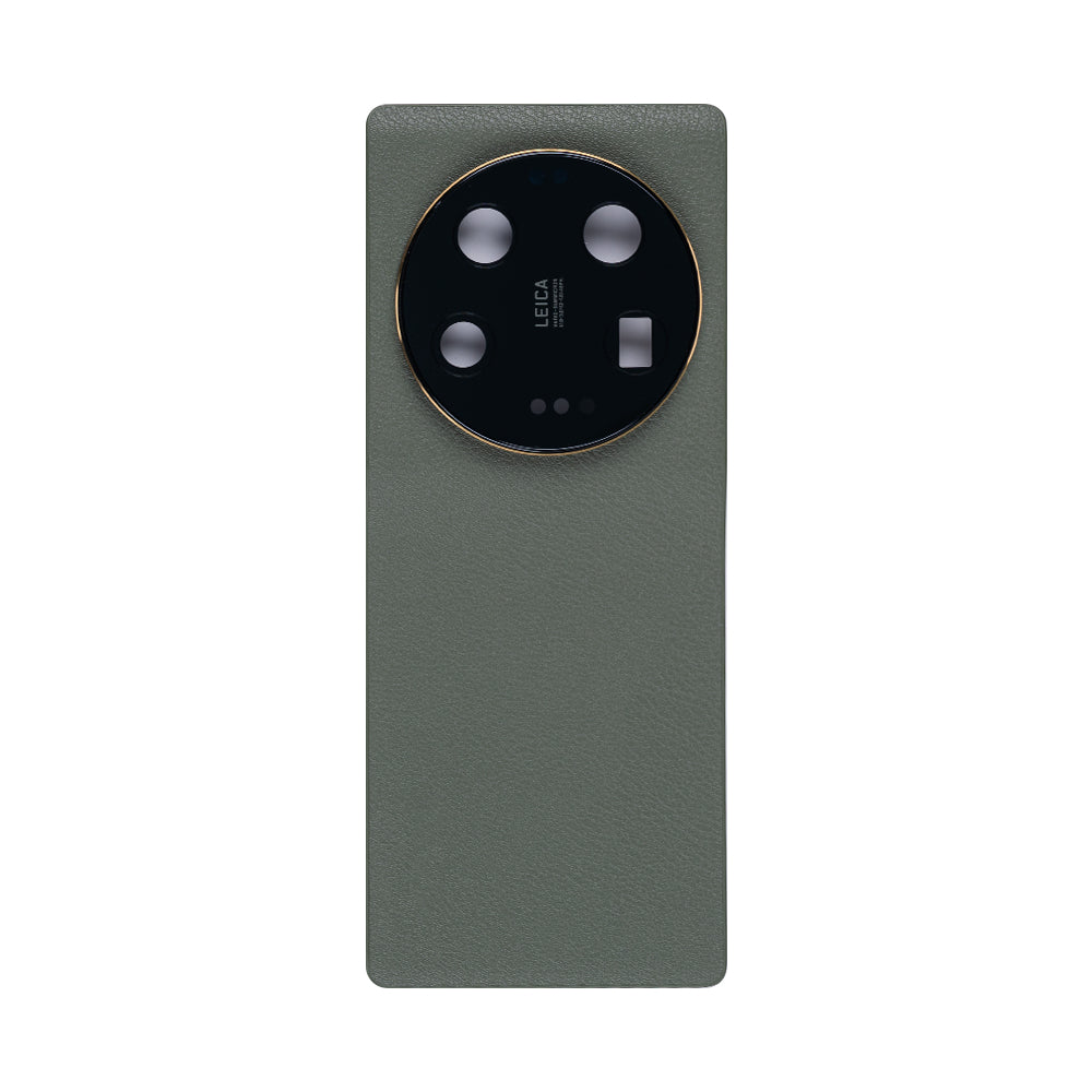Coque arrière Xiaomi 13 Ultra avec objectif vert olive OEM
