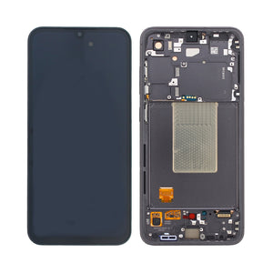 Samsung Galaxy S24 FE S721B Écran et numériseur avec cadre Noir Service Pack