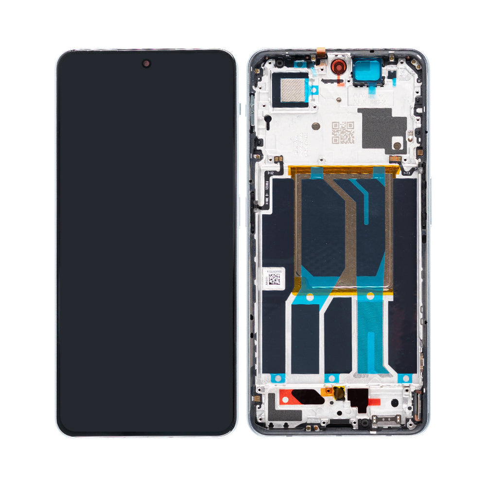 Écran et numériseur OnePlus Nord 3 avec cadre vert brumeux OEM