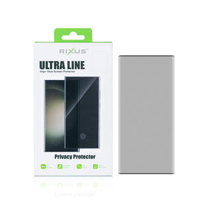 Rixus Privacy Ultra Line Verre trempé pour Samsung Galaxy S25 Ultra