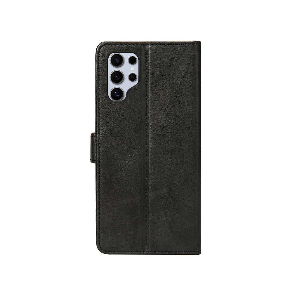 Rixus Bookcase Pour Samsung Galaxy S25 Ultra Noir