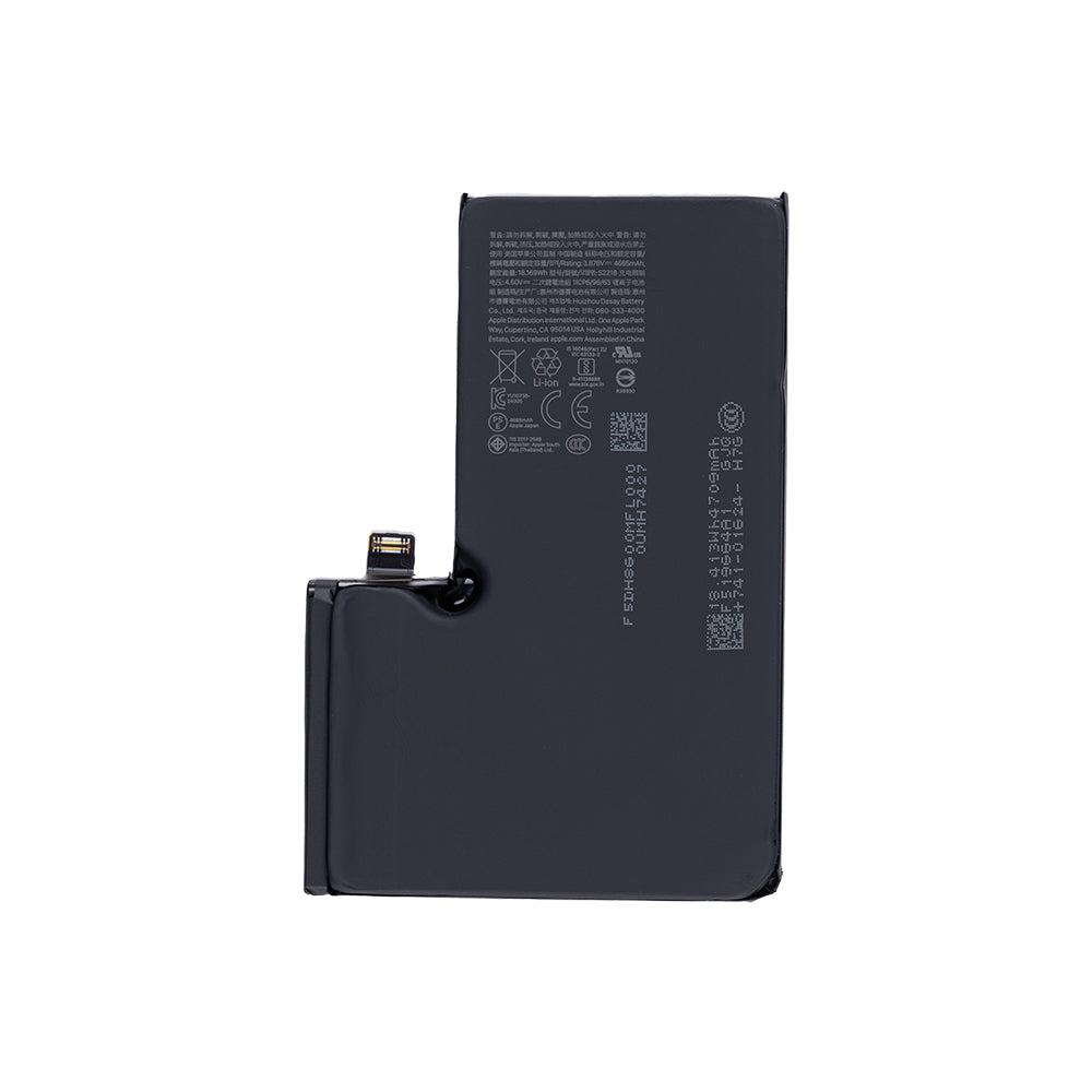For Apple batterie For Apple 16 Pro Max avec puce TI OEM