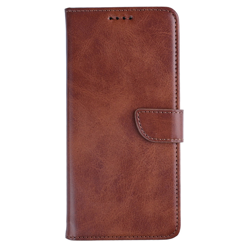 Rixus Bibliothèque For Apple iPhone 14 Pro Max Marron