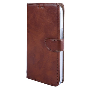 Rixus Bibliothèque For Apple iPhone 14 Pro Max Marron