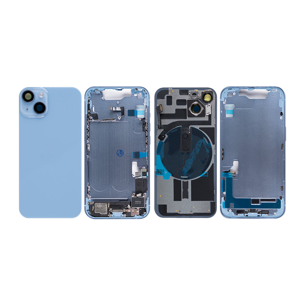 For Apple boîtier For Apple 14 avec petites pièces, bleu, OEM