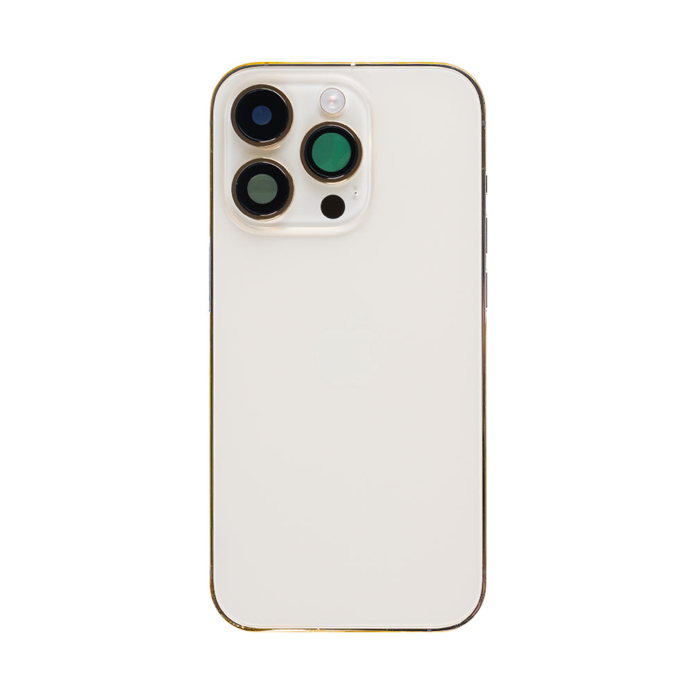 For Apple 14 Pro Boîtier avec petites pièces Or OEM