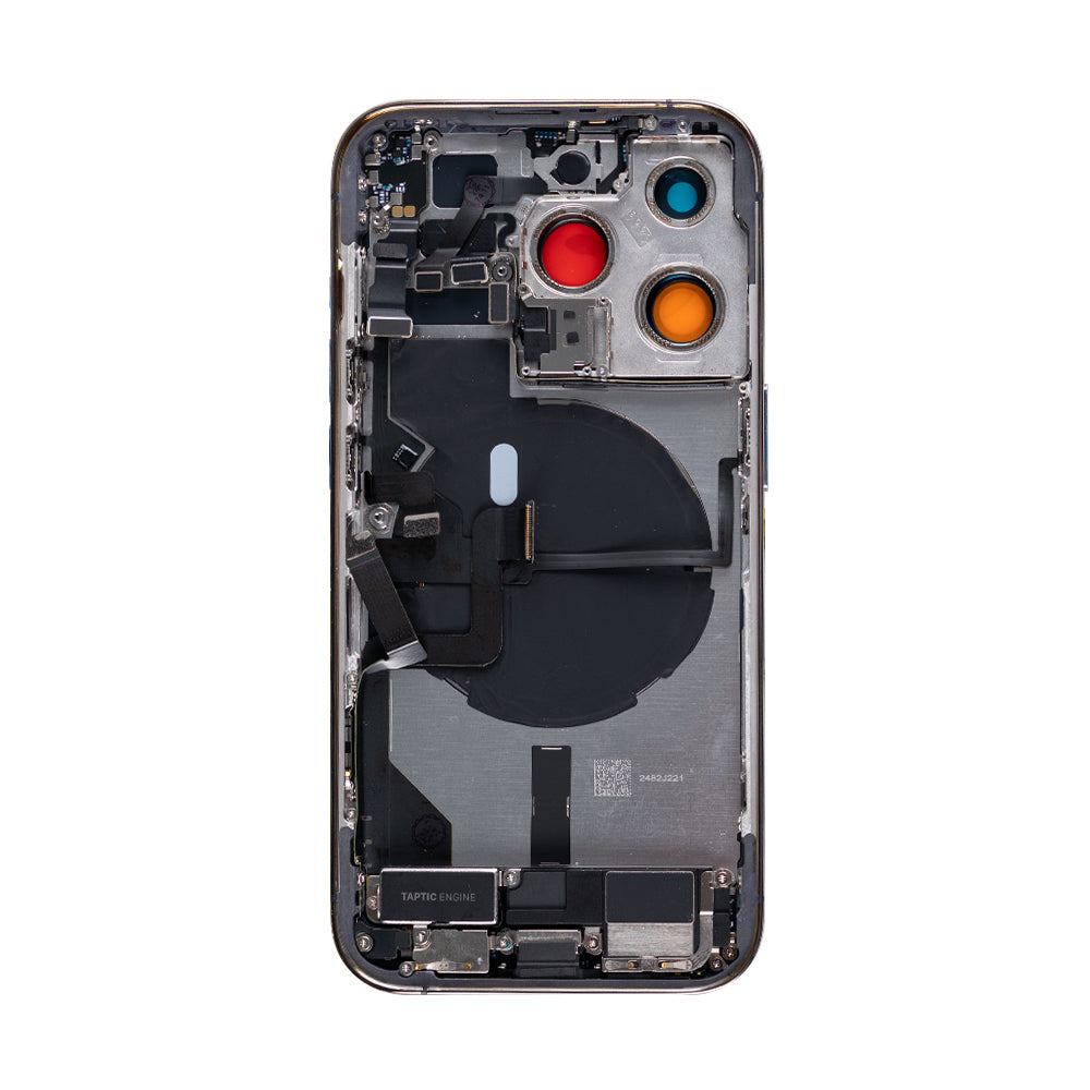 For Apple 14 Pro Boîtier avec petites pièces Deep Purple OEM