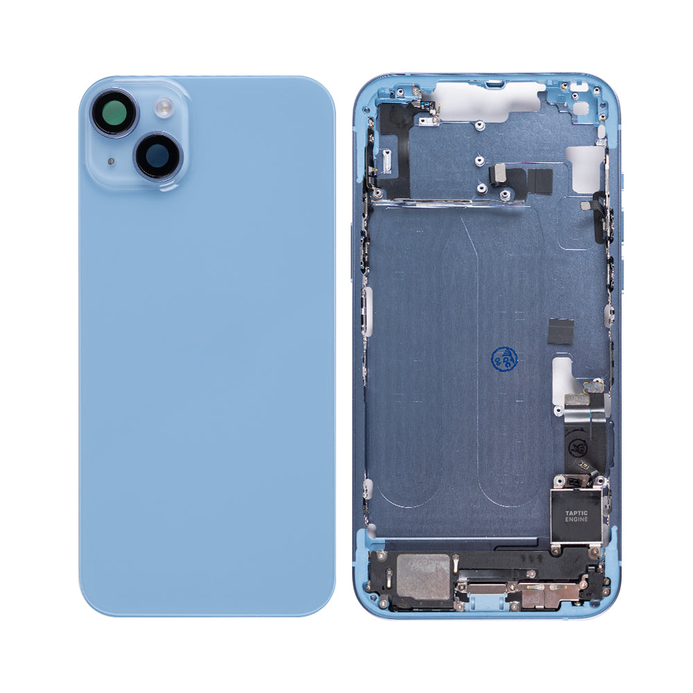 For Apple 14 Plus Boîtier avec petites pièces Bleu OEM