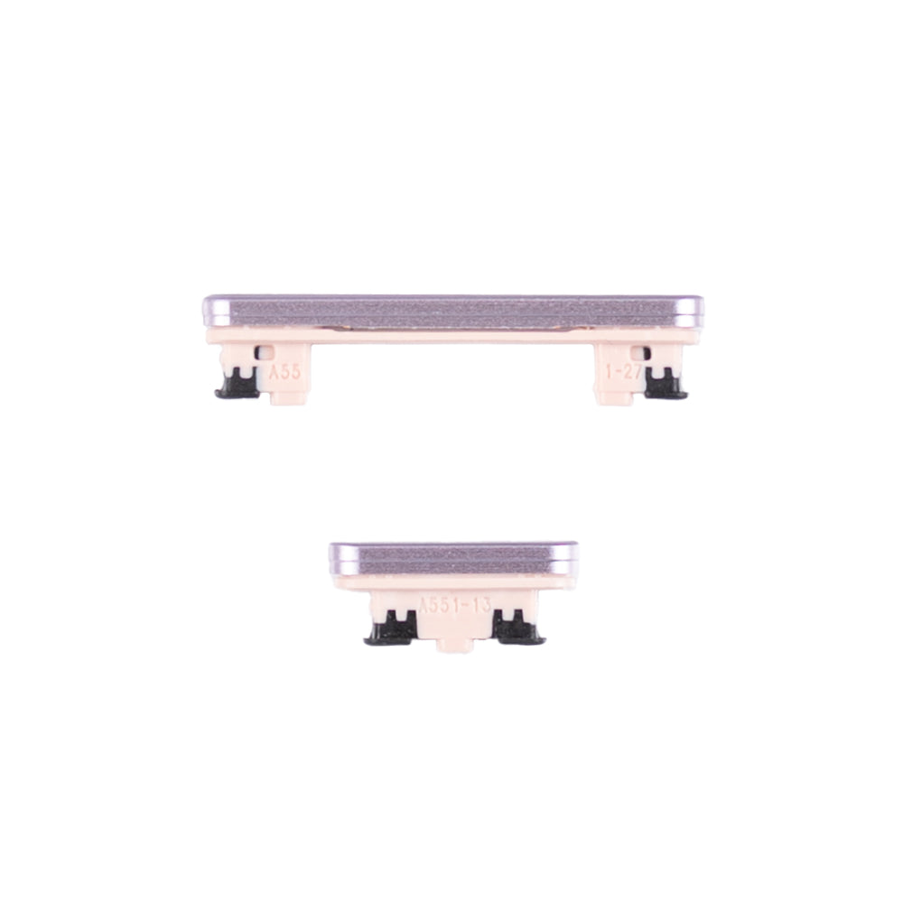 Samsung Galaxy A55 A556B Bouton d'alimentation et de volume Lilas OEM