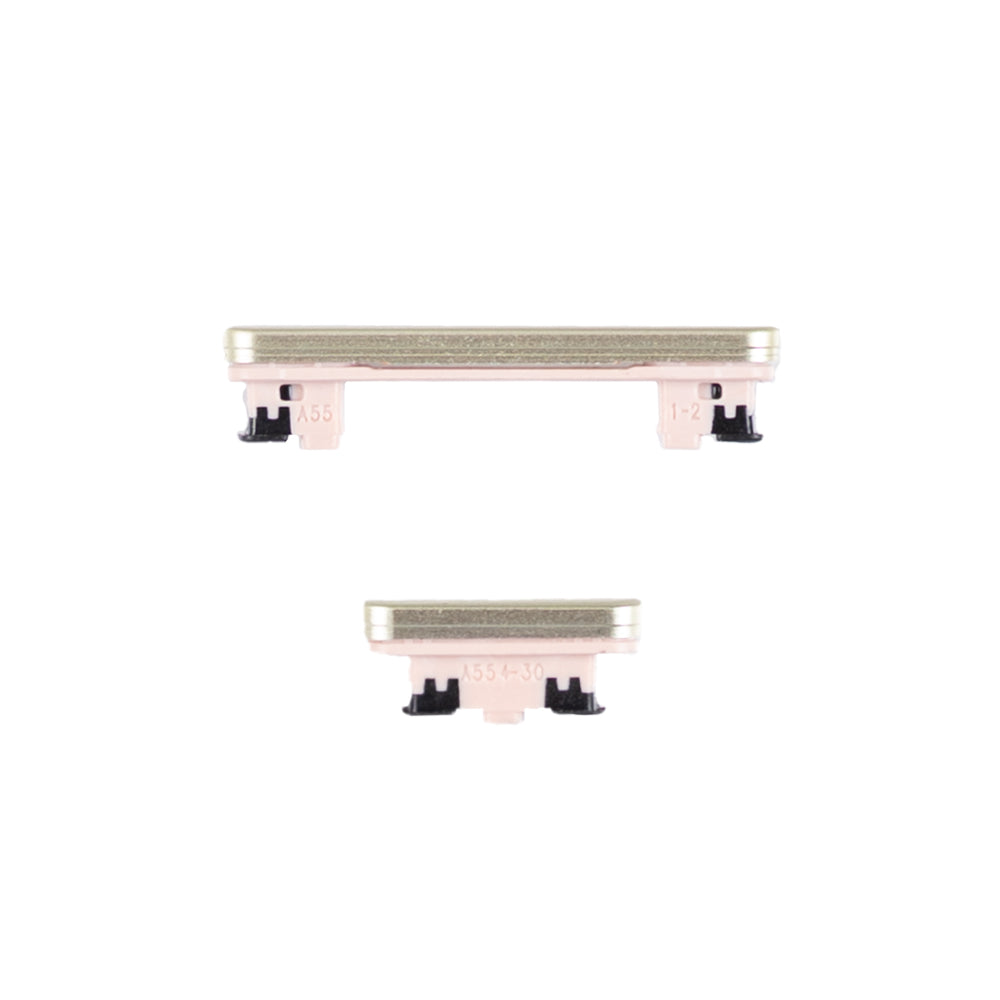 Samsung Galaxy A55 A556B Bouton d'alimentation et de volume Lemon OEM