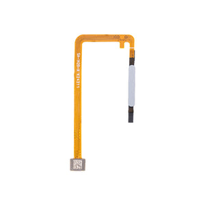 Capteur d'empreintes digitales Samsung Galaxy A06 A065F avec bouton d'alimentation, blanc, OEM