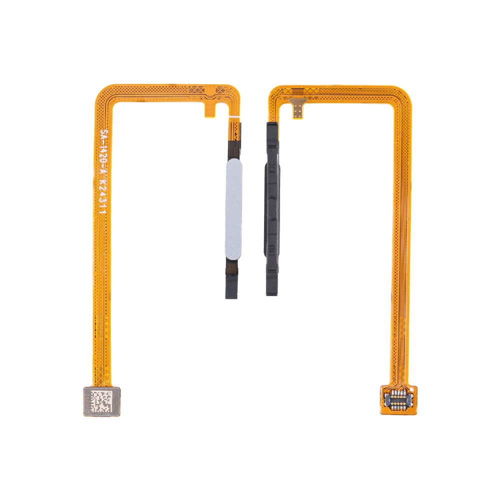Capteur d'empreintes digitales Samsung Galaxy A06 A065F avec bouton d'alimentation, blanc, OEM
