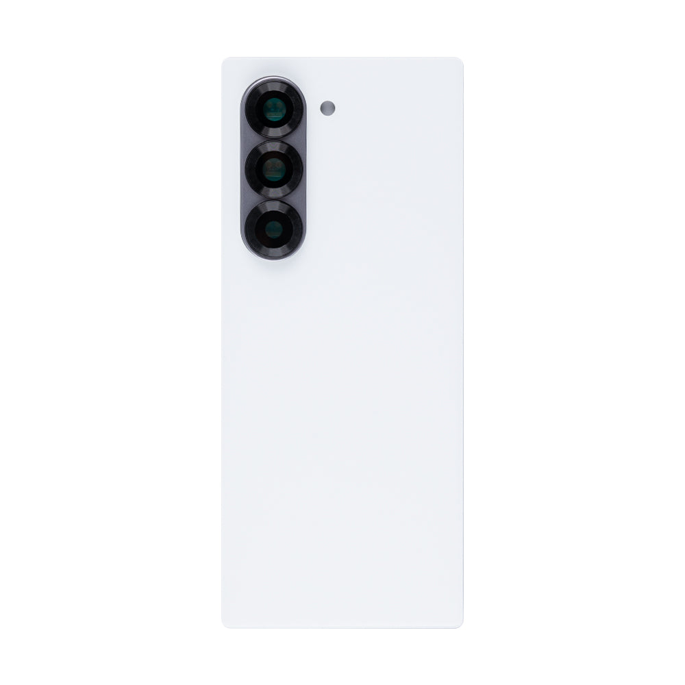 Coque arrière Samsung Galaxy Z Fold6 F956B avec objectif blanc OEM