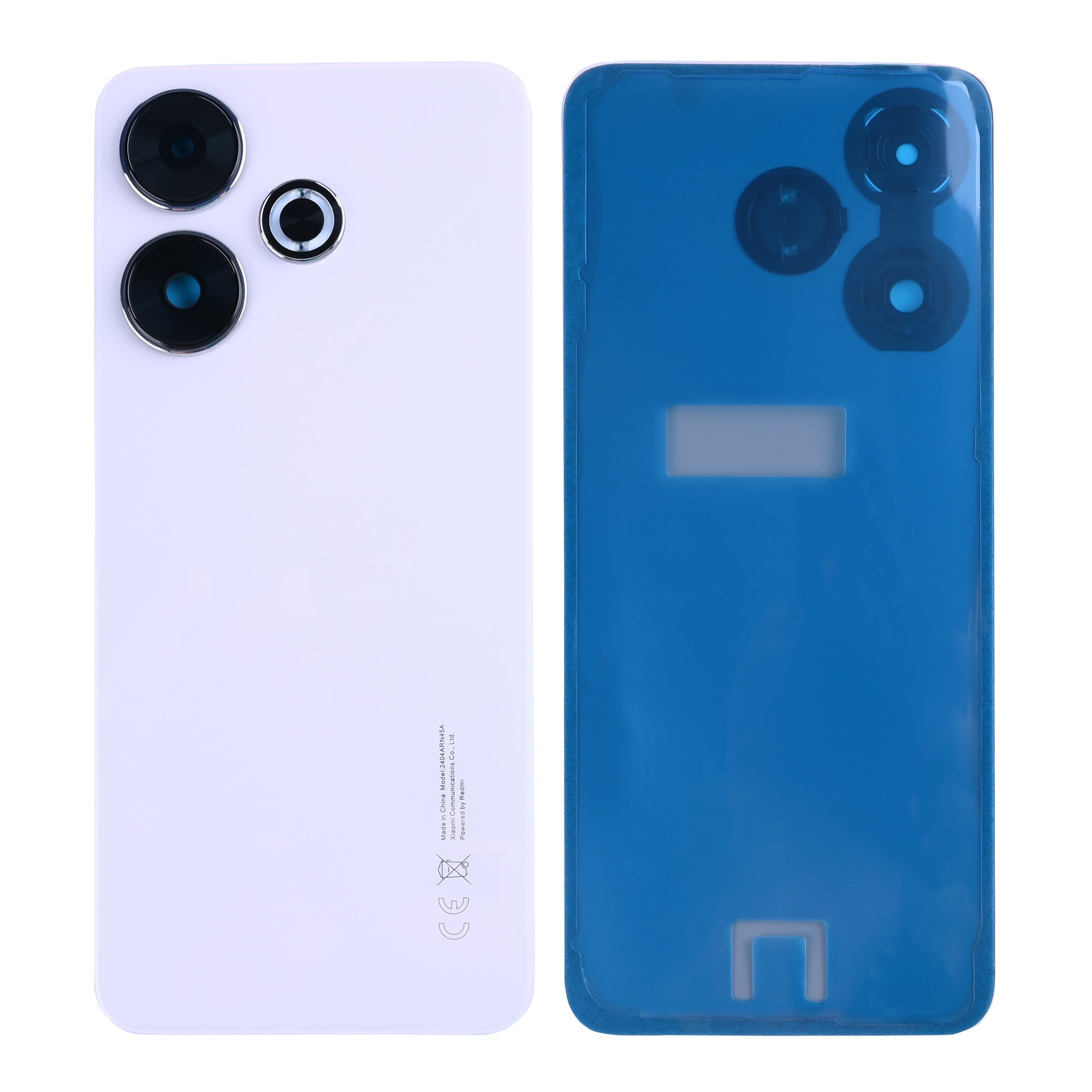 Coque arrière Xiaomi Redmi 13 4G avec objectif rose OEM