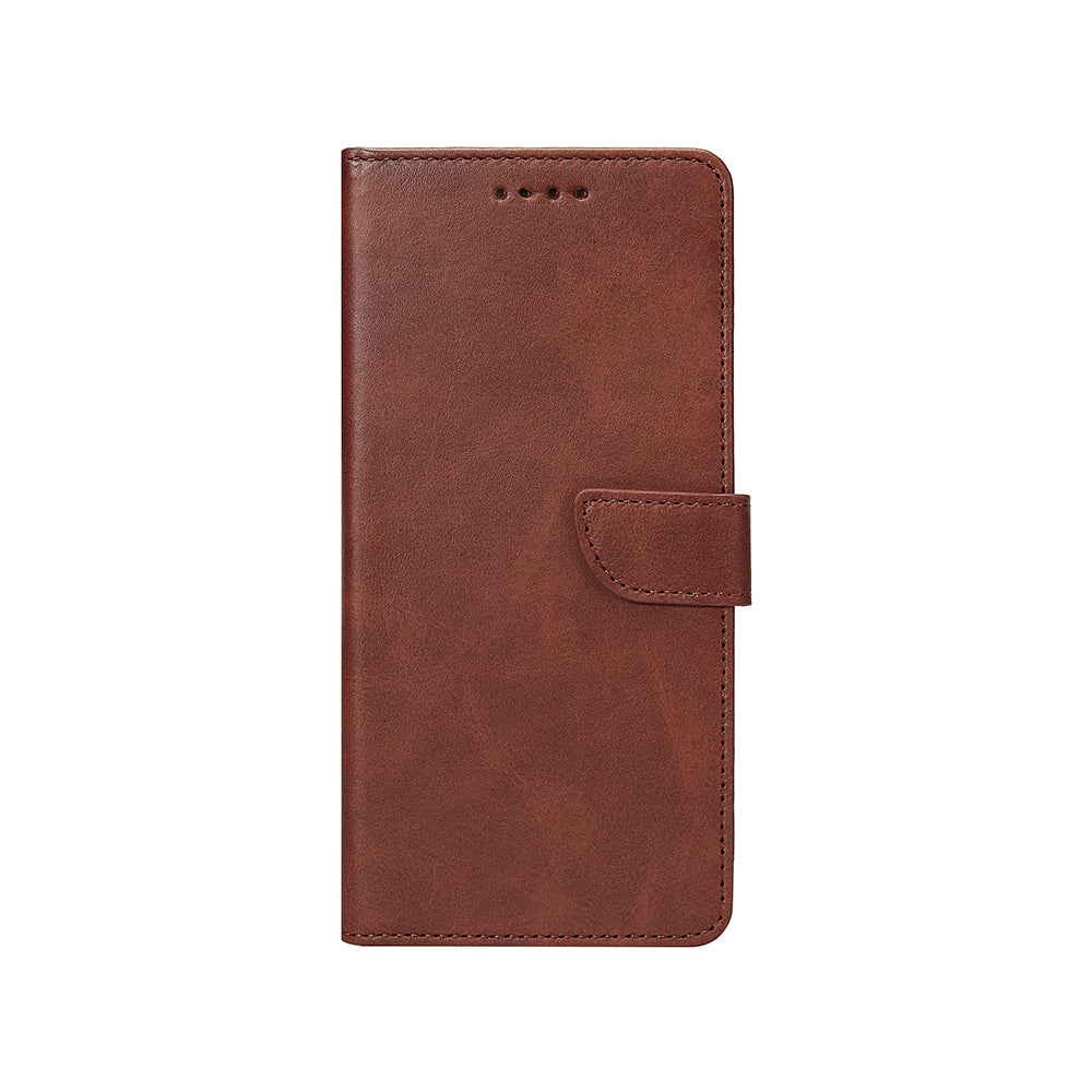 Rixus Bookcase For Samsung Galaxy A36, A37 Brown
