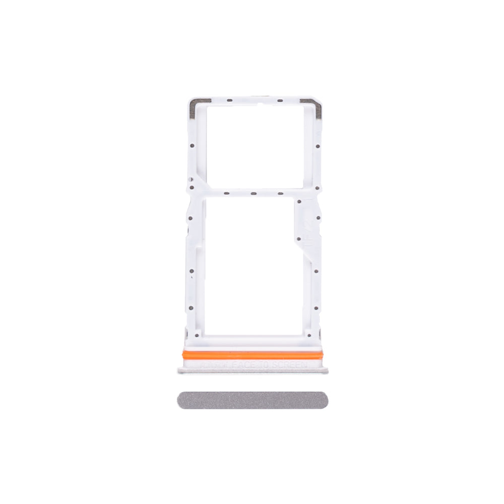 Support pour carte SIM Xiaomi Redmi Note 13R argent OEM