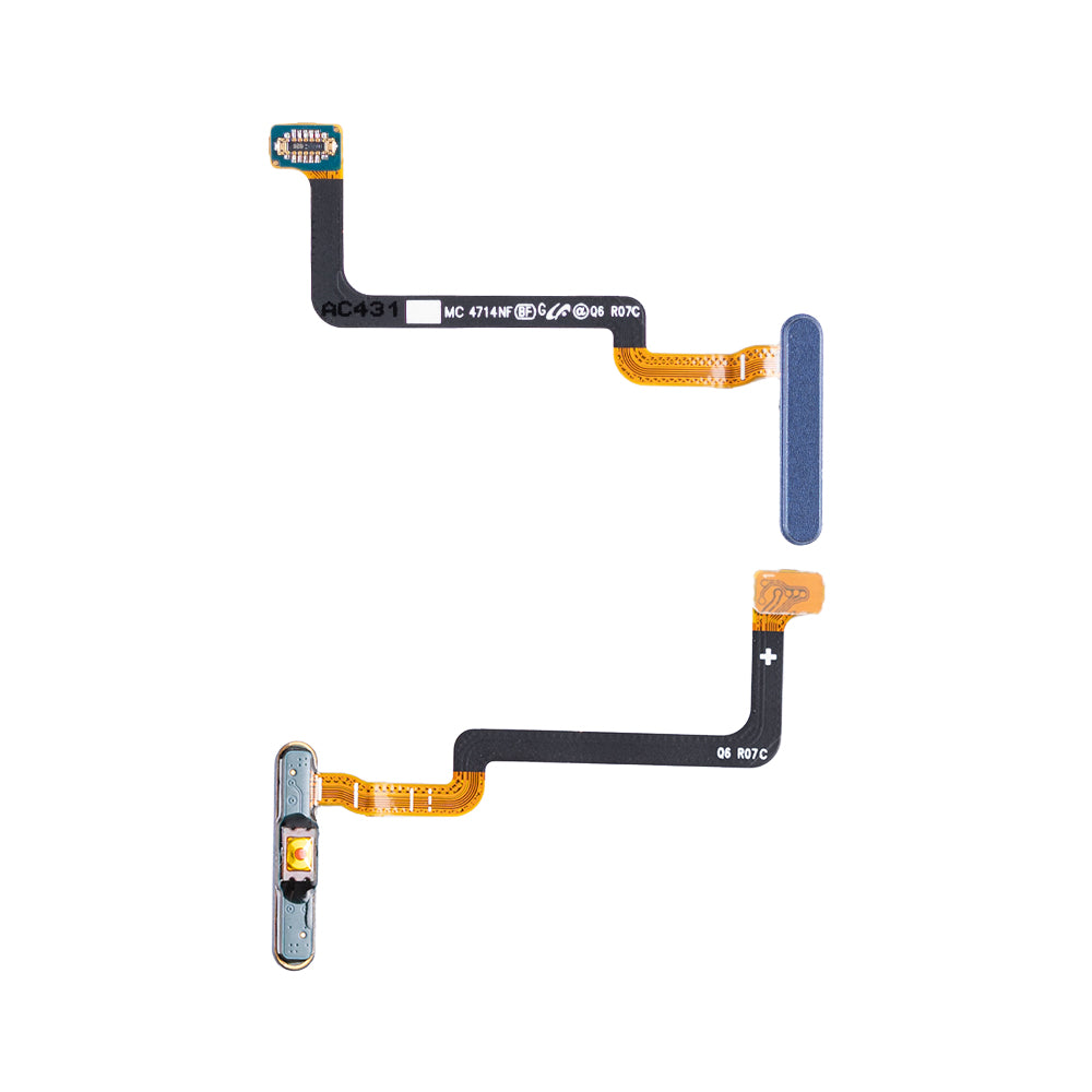 Capteur d'empreintes digitales Samsung Galaxy Z Fold6 F956B Flex avec bouton d'alimentation, bleu marine, OEM