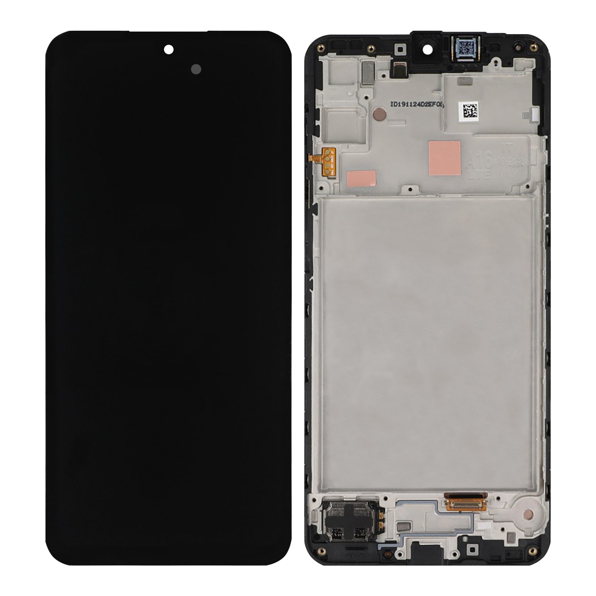 Samsung Galaxy A16 4G A165F Écran et numériseur avec cadre Noir Service Pack