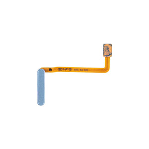 Capteur d'empreintes digitales Samsung Galaxy M35 M356B avec bouton d'alimentation bleu clair OEM
