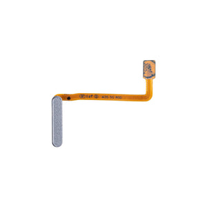 Capteur d'empreintes digitales Samsung Galaxy M35 M356B avec bouton d'alimentation, gris, OEM