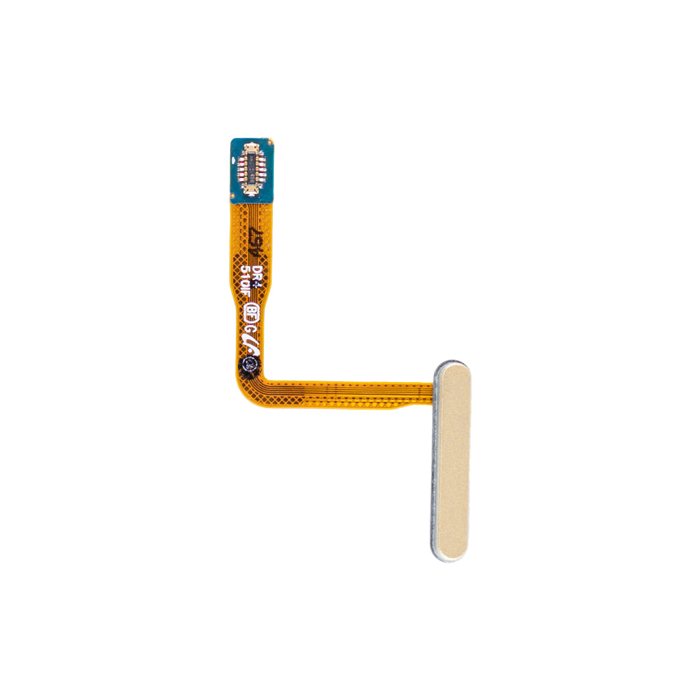 Capteur d'empreintes digitales Samsung Galaxy Z Flip6 F741B Flex avec bouton d'alimentation jaune OEM