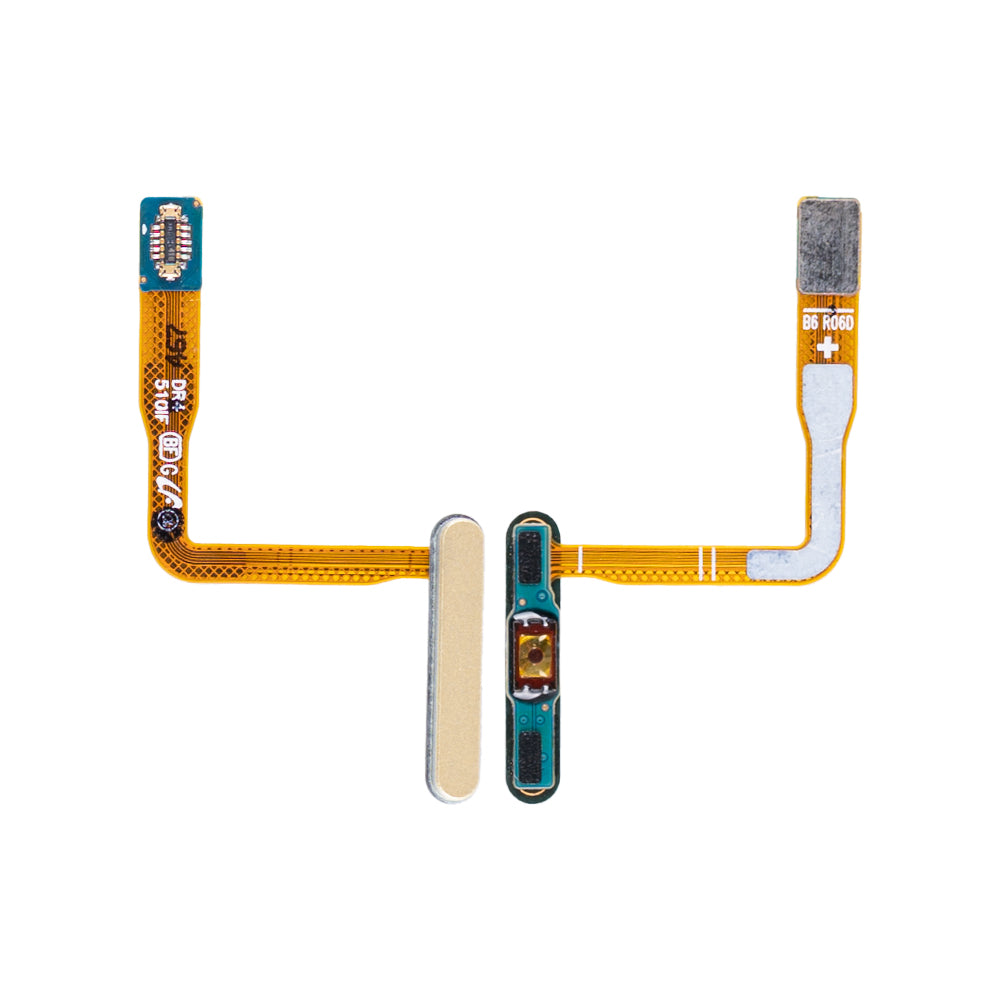 Capteur d'empreintes digitales Samsung Galaxy Z Flip6 F741B Flex avec bouton d'alimentation jaune OEM