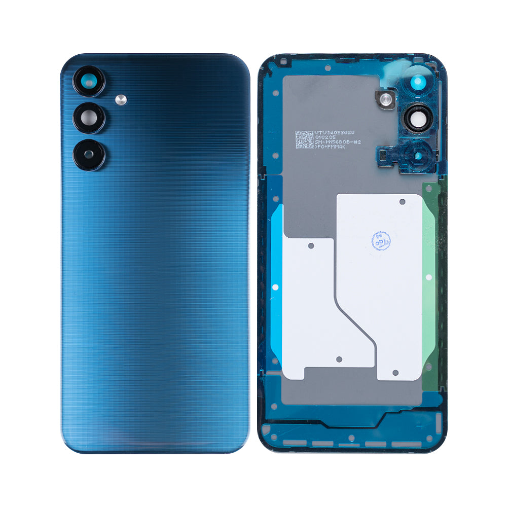 Coque arrière Samsung Galaxy M15 M156B avec objectif bleu foncé OEM