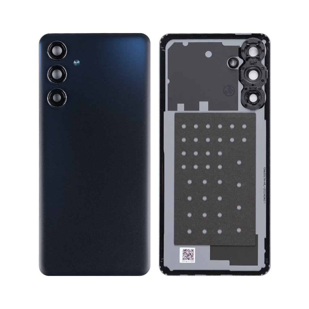 Coque arrière Samsung Galaxy M55 M556B avec objectif bleu foncé OEM