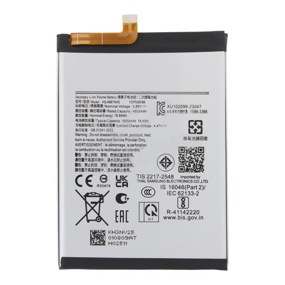 Samsung Galaxy M55 M556B Batterie HQ-6887NAS OEM