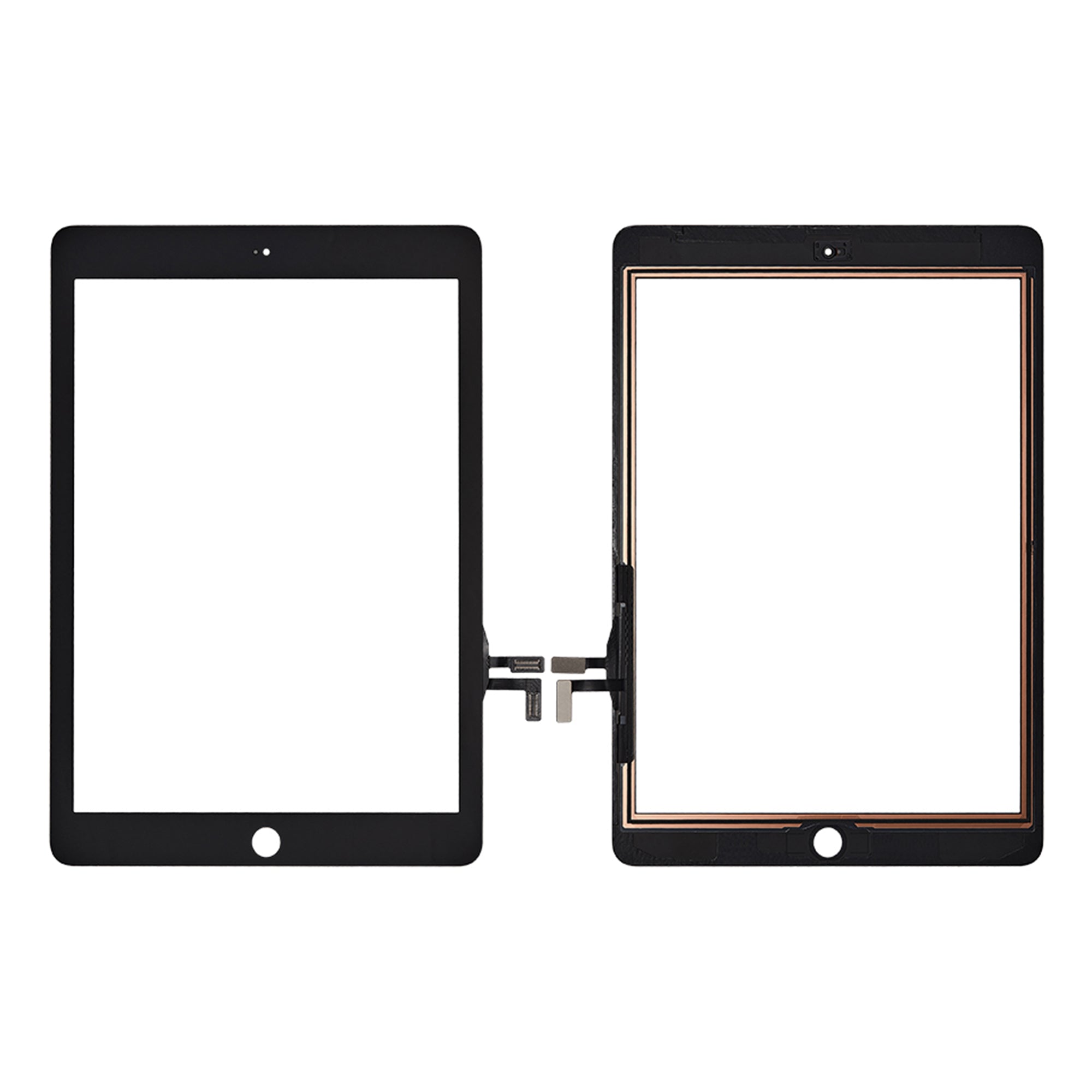 For Apple Air (2013), iPad 5 (2017) 9,7 pouces Digitizer Noir Retiré