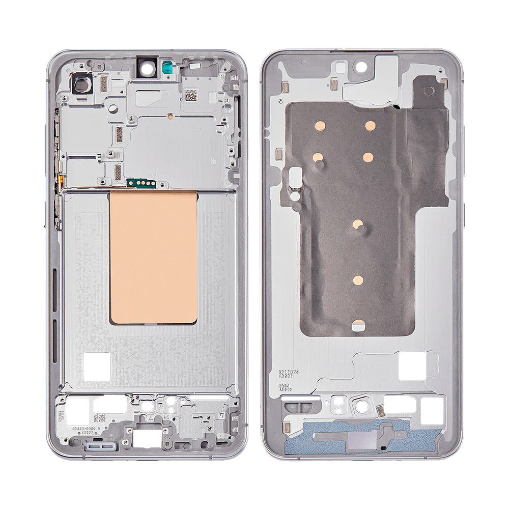 Samsung Galaxy S24 FE S721B Cadre central Argent OEM