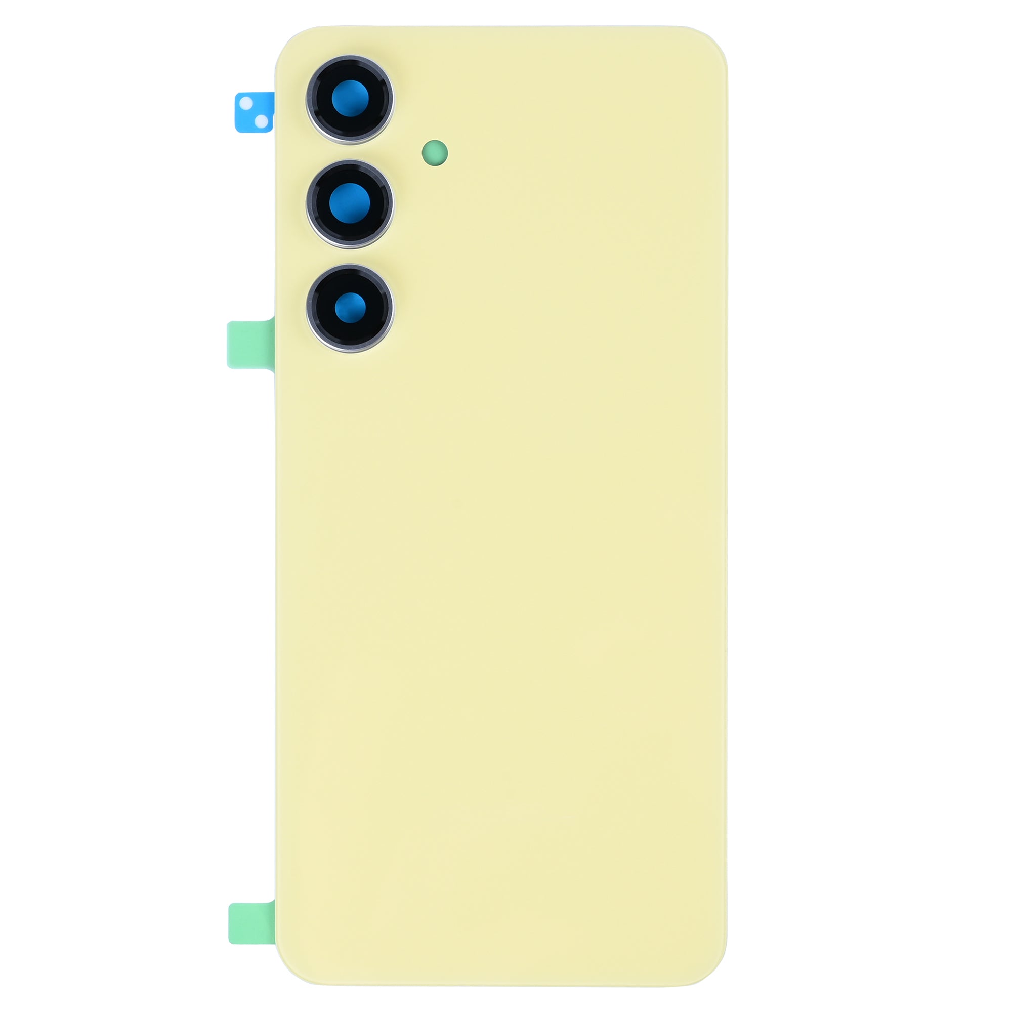 Coque arrière Samsung Galaxy S24 FE S721B avec objectif jaune OEM