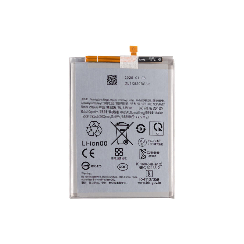 Samsung Galaxy A16 4G A165F, A16 5G A166B, A26 A266B Battery EB-BA166ABY OEM