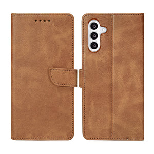 Bibliothèque Rixus pour Samsung Galaxy A56 Light Brown