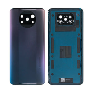 Coque arrière Xiaomi Poco X3 Pro avec objectif Phantom Black OEM