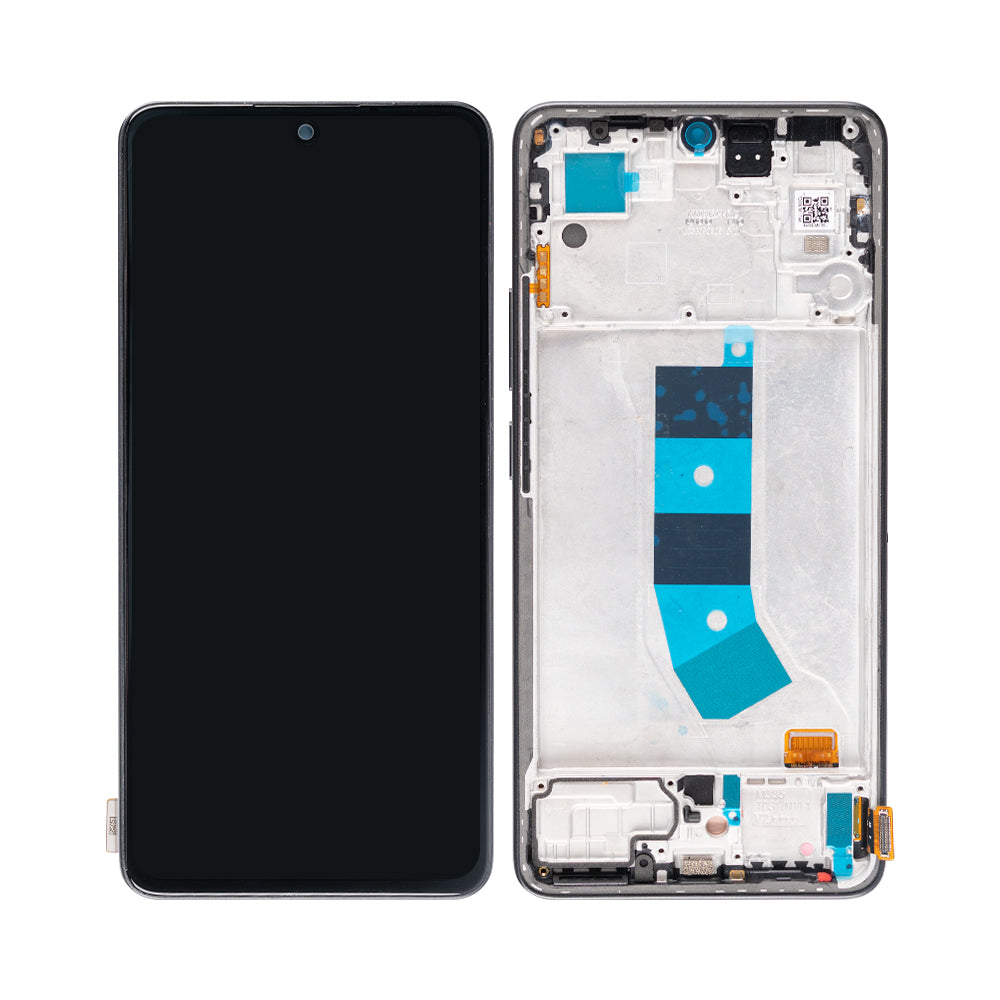 Écran et numériseur Xiaomi Redmi Note 13 4G avec cadre noir nuit OEM