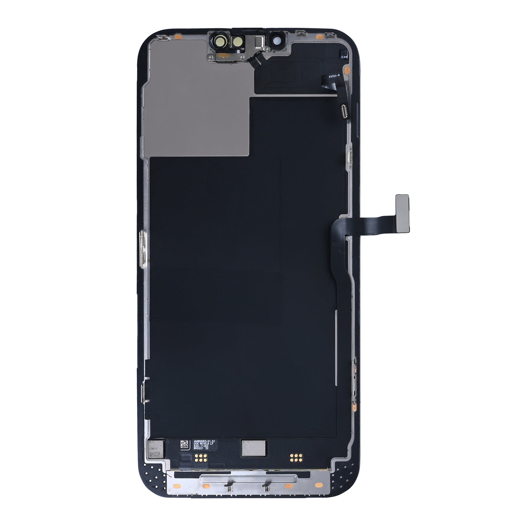 For Apple 13 Pro Max Écran avec capteur de proximité Flex retiré (calibré, d'occasion)