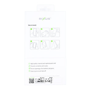 Rixus Mag Carbon With MagSafe Compatible For Apple iPhone 16e, 17e Titanium Grey