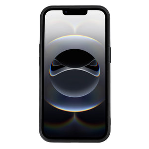 Rixus Classic 04 Case With MagSafe Compatible For Apple iPhone 16e Black
