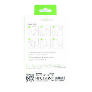 Rixus Classic 04 Case With MagSafe Compatible For Apple iPhone 16e Grey