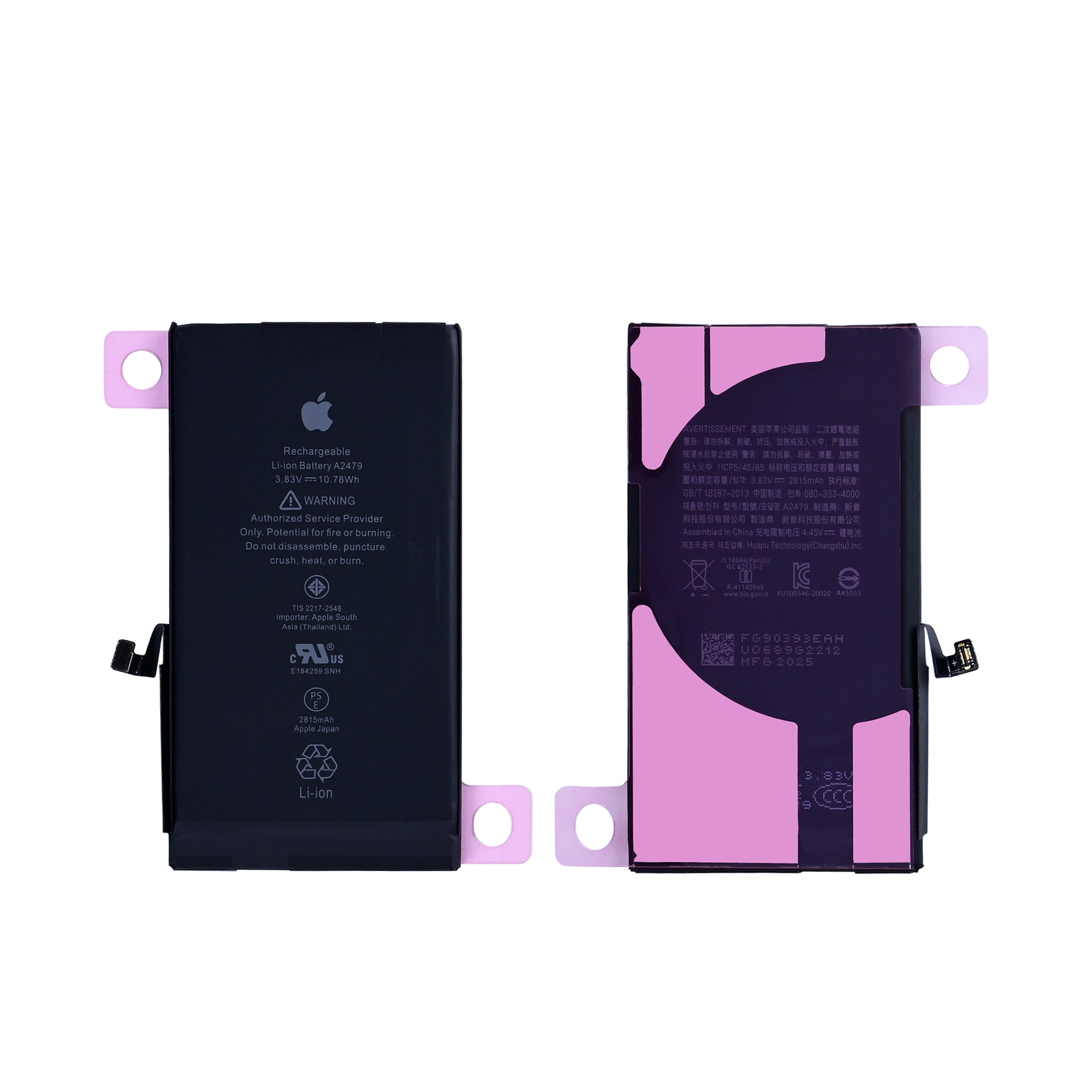 For Apple 12, 12 Pro Batterie 661-17920 d'origine
